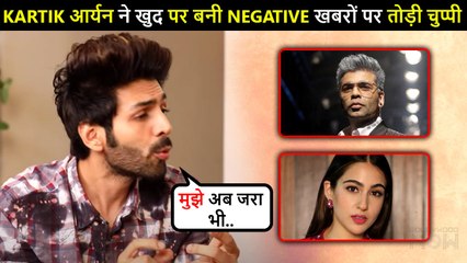 Kartik Aaryan's STRONG Reply On Being In Negatives News, Talks About Family Getting Affected