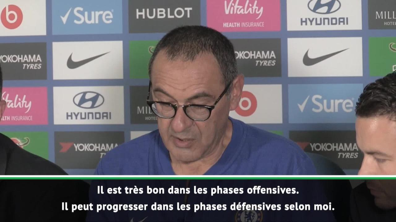 Chelsea - Sarri : ''Le meilleur arrière gauche d'Europe ? C'est peut-être Alonso''