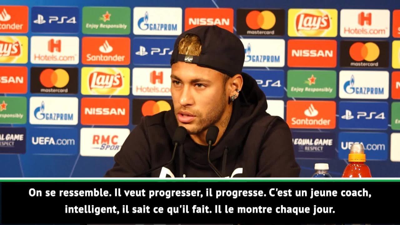 PSG - Neymar fan de Tuchel : ''J'espère qu'il va nous conduire au titre en Ligue des Champions''