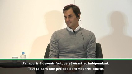 Tokyo - Federer : "Je pleurais souvent, ma maison me manquait"