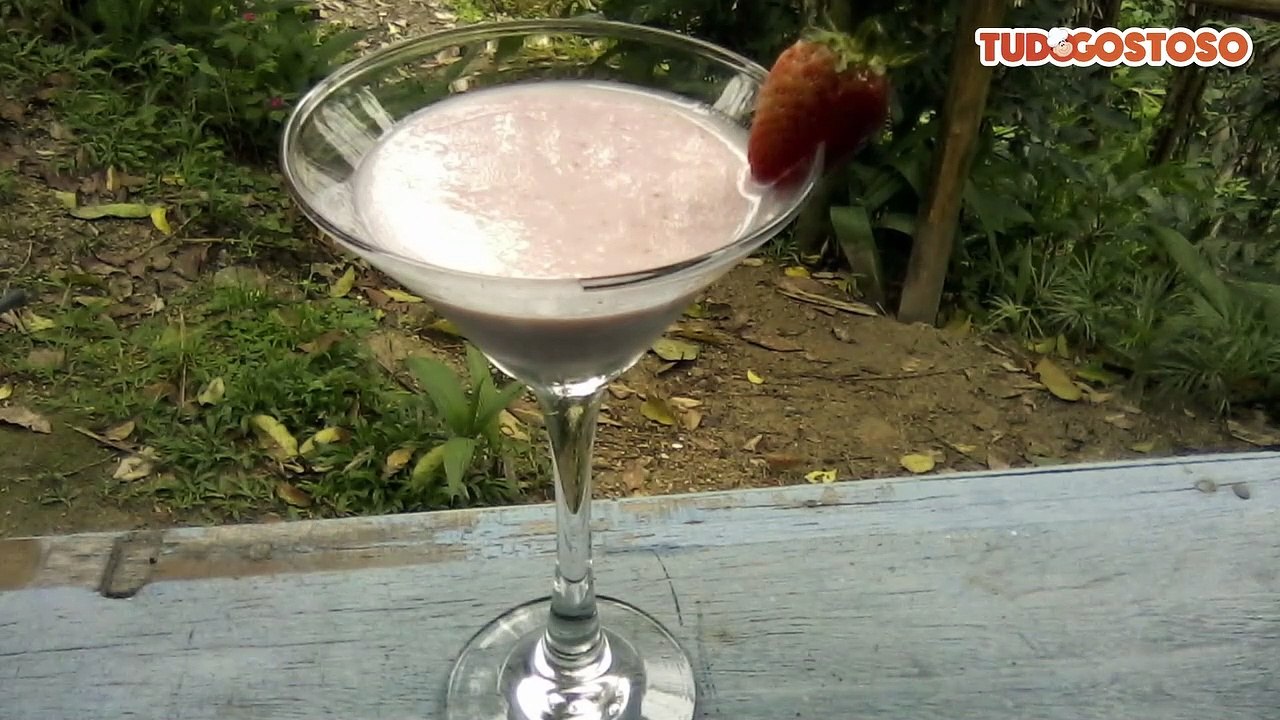 Batida de morango