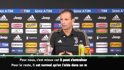 Juventus - Allegri : "Ronaldo a les épaules larges"