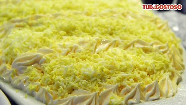 Salada de ovos com maionese