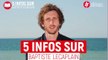 Baptiste Lecaplain : 5 infos sur l'humoriste