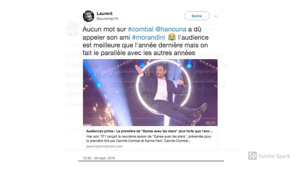 Danse avec les stars 9 : les fanzouzes raillent Cyril Hanouna et ses chroniqueurs de ne pas avoir encouragé Camille Combal