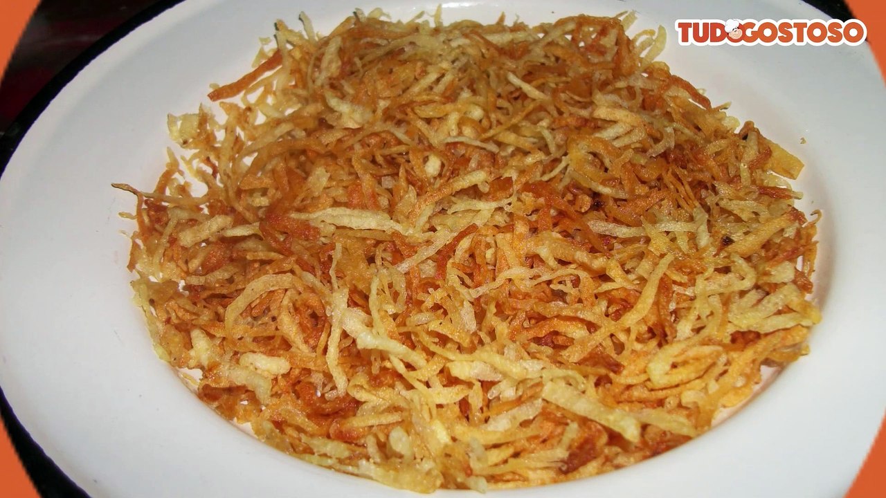 Batata palha caseira