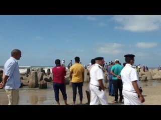 وصول غطاس متطوع للبحث عن جثمان طالب غرق منذ 4 أيام بمصيف بلطيم