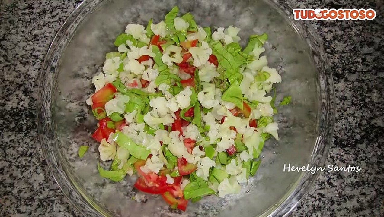 Salada de couve-flor