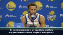 Warriors - Curry : ''On sera notre pire ennemi''