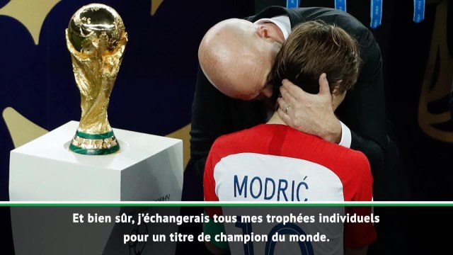 FIFA Awards - Modric : J’échangerais tous mes trophées individuels pour la Coupe du Monde