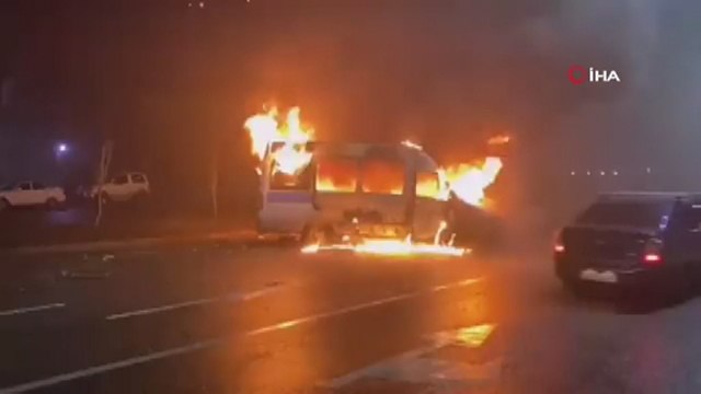 Kazakistan'da akaryakıt zammı halkı sokağa döktü