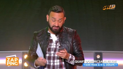 Après ses propos "anti-flics", Yann Moix se défend par SMS dans TPMP