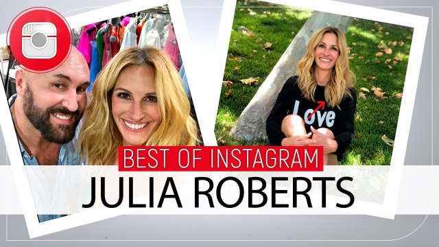Famille, selfies et amis... Le Best of Instagram de Julia Roberts