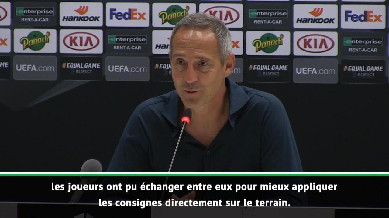 Groupe H - Hütter : "L'absence des supporters nous a aidé"