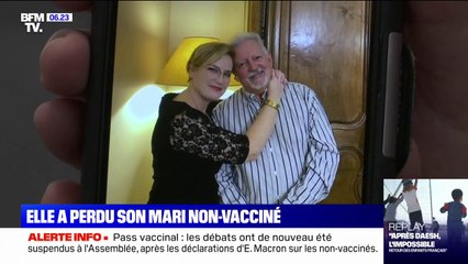 "N'attendez pas !": la veuve d'un médecin non-vacciné décédé du Covid-19 témoigne