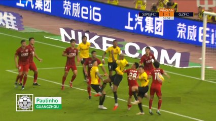 Chine - Déjà 9 buts pour Paulinho !