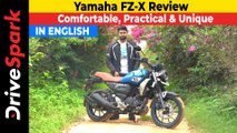 Yamaha FZ-X Review | 12.2Bhp, 13.3Nm | Unique Design, On Road & Off-Road Performance Explained