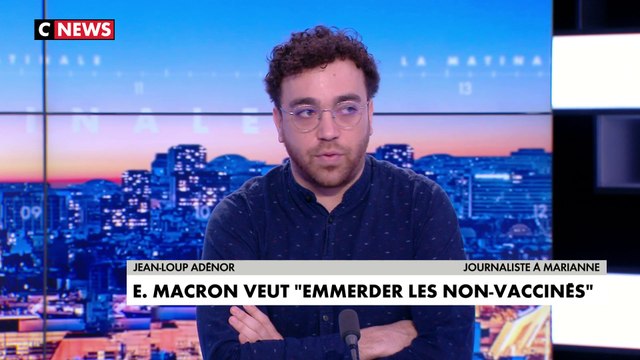 Jean-Loup Adénor : «Je trouve que la phrase sur les irresponsables est beaucoup plus grave»