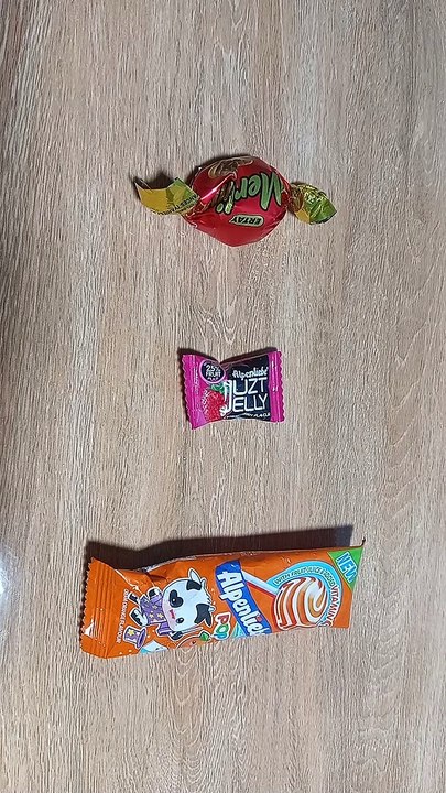 Lot's of candies opening ASMR