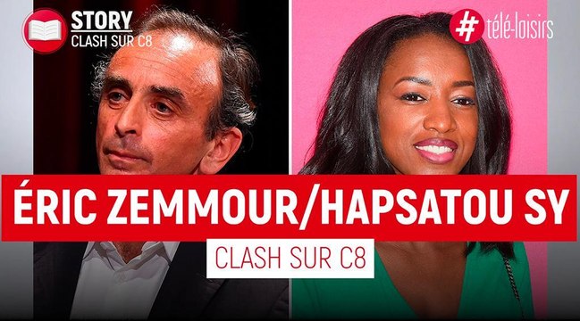 Polémique dans Les Terriens du dimanche entre Eric Zemmour et Hapsatou Sy