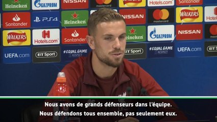 Groupe C - Henderson : "Bien défendre tous ensemble pour faire mal ensuite"
