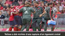 Bayern - Tolisso gravement blessé !