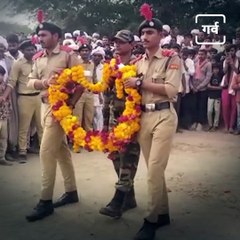Last Rites Of BSF Soldier Who Died While Fighting With Cancer