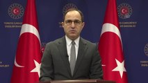 Son dakika haberleri! Dışişleri Bakanlığı Sözcüsü Bilgiç, Yunanistan Dışişleri Bakanının Türkiye'ye yönelik açıklamalarına tepki gösterdi
