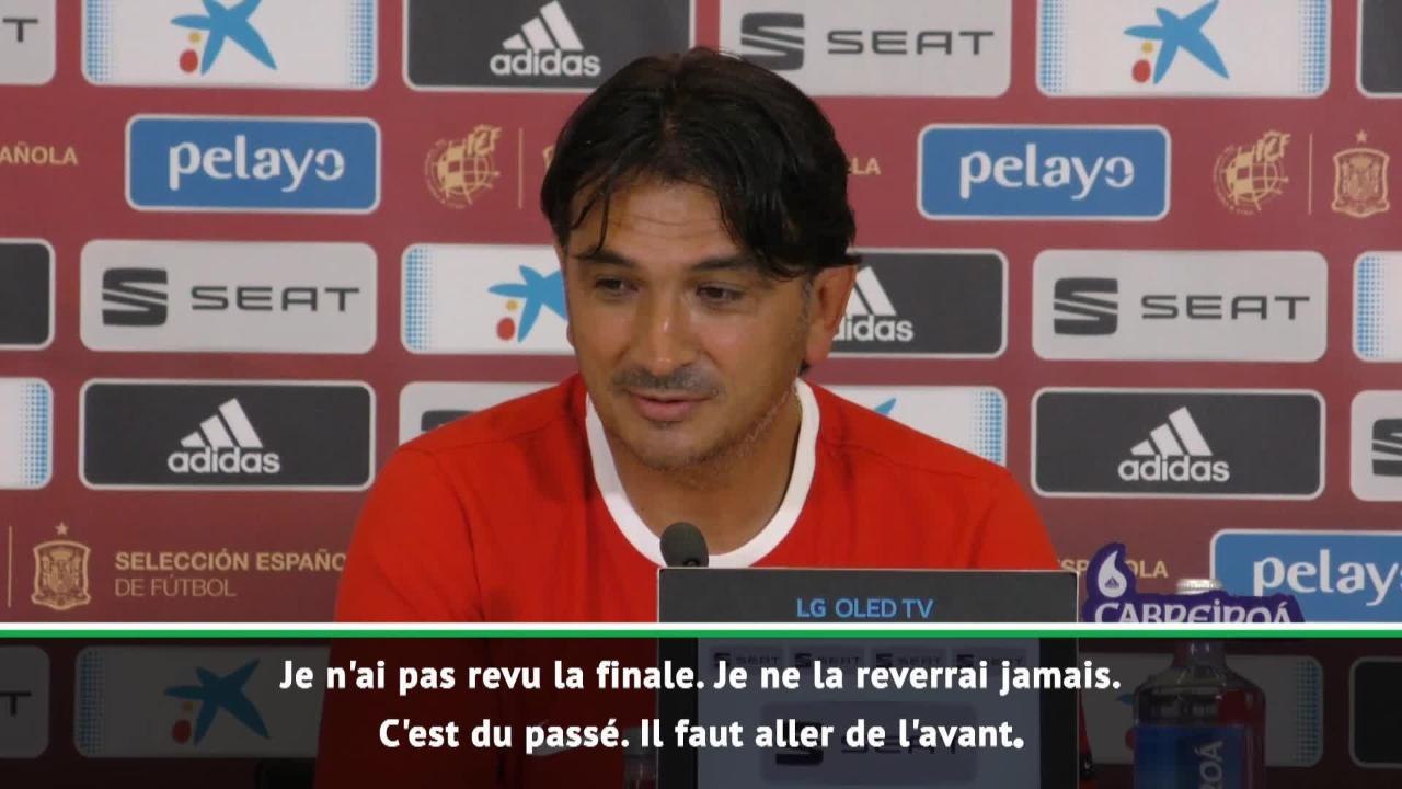 Croatie - Dalic n'a pas revu la finale du Mondial