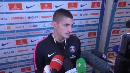 5e j. - Verratti : ''Je regrette mon carton rouge face à Madrid''