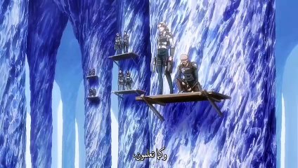 AOT ليفاي ضد كيني قتال في الكهف