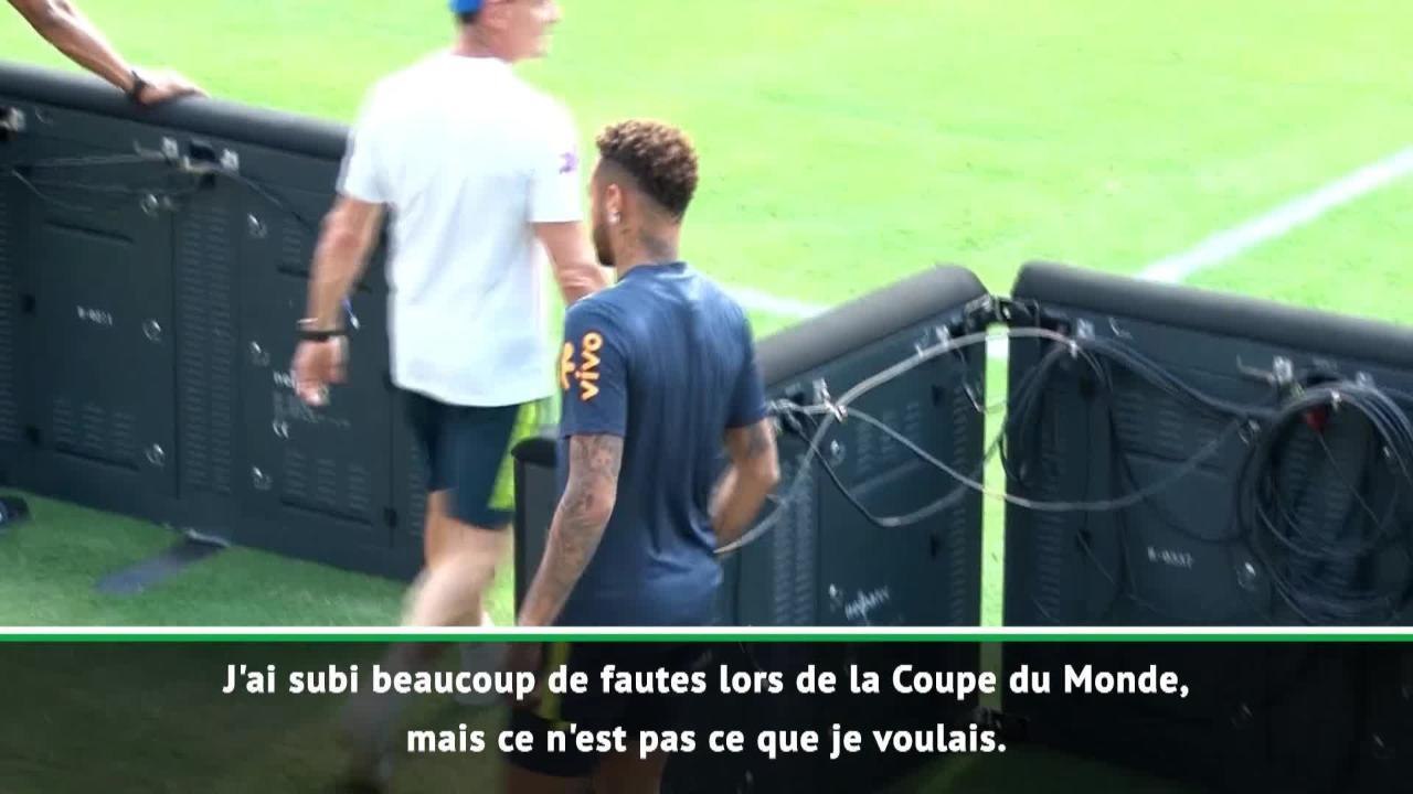 Brésil - Neymar : "Je subis beaucoup de fautes"