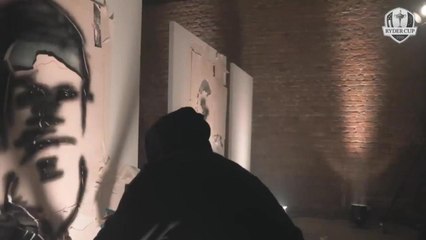 Ryder Cup - À Londres, un graffiti stylé pour représenter la Team Europe