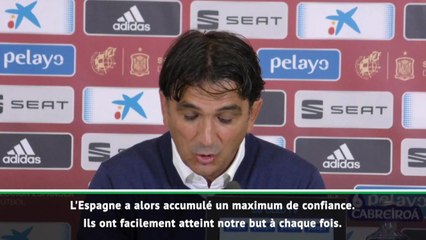 Croatie - Dalic : "Une honte de repartir avec une telle défaite"