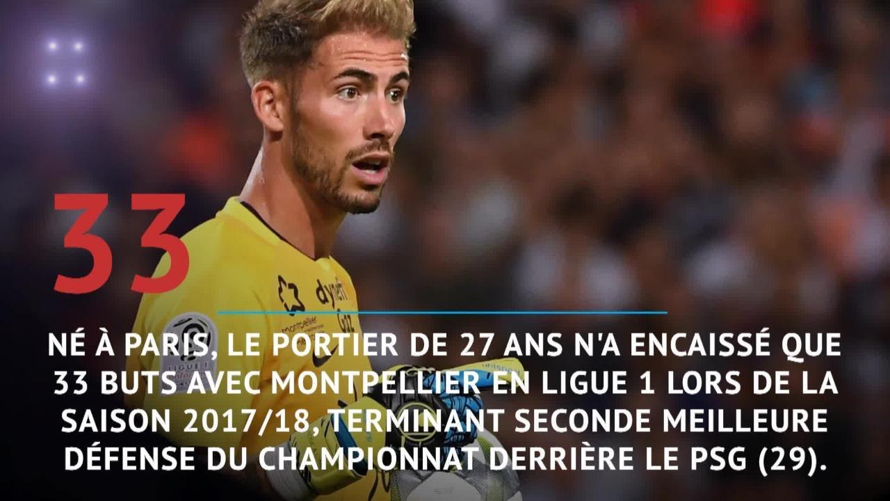 Bleus - Benjamin Lecomte en 5 stats