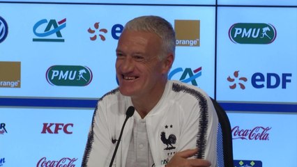 Bleus - Quand Deschamps chante ''Didi, Didi'' en pleine conférence de presse