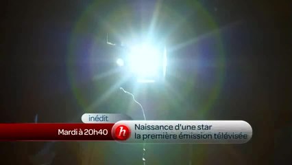 Naissance d'une star : la première émission télévisée