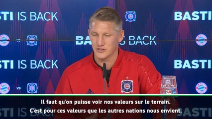 Allemagne - Schweinsteiger : "L'équipe nationale va retrouver le chemin du succès"