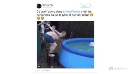 Les "kékés" qui se ratent, Iris Mittenaere "pas nécessaire"… Ninja Warrior fait le buzz sur Twitter