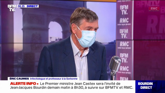 Propos d'Emmanuel Macron: Éric Caumes comprend ce dérapage, probablement contrôlé