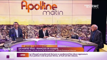 Les fortes têtes : "Les non-vaccinés, j'ai très envie de les emmerder", affirme Emmanuel Macron - 05/01