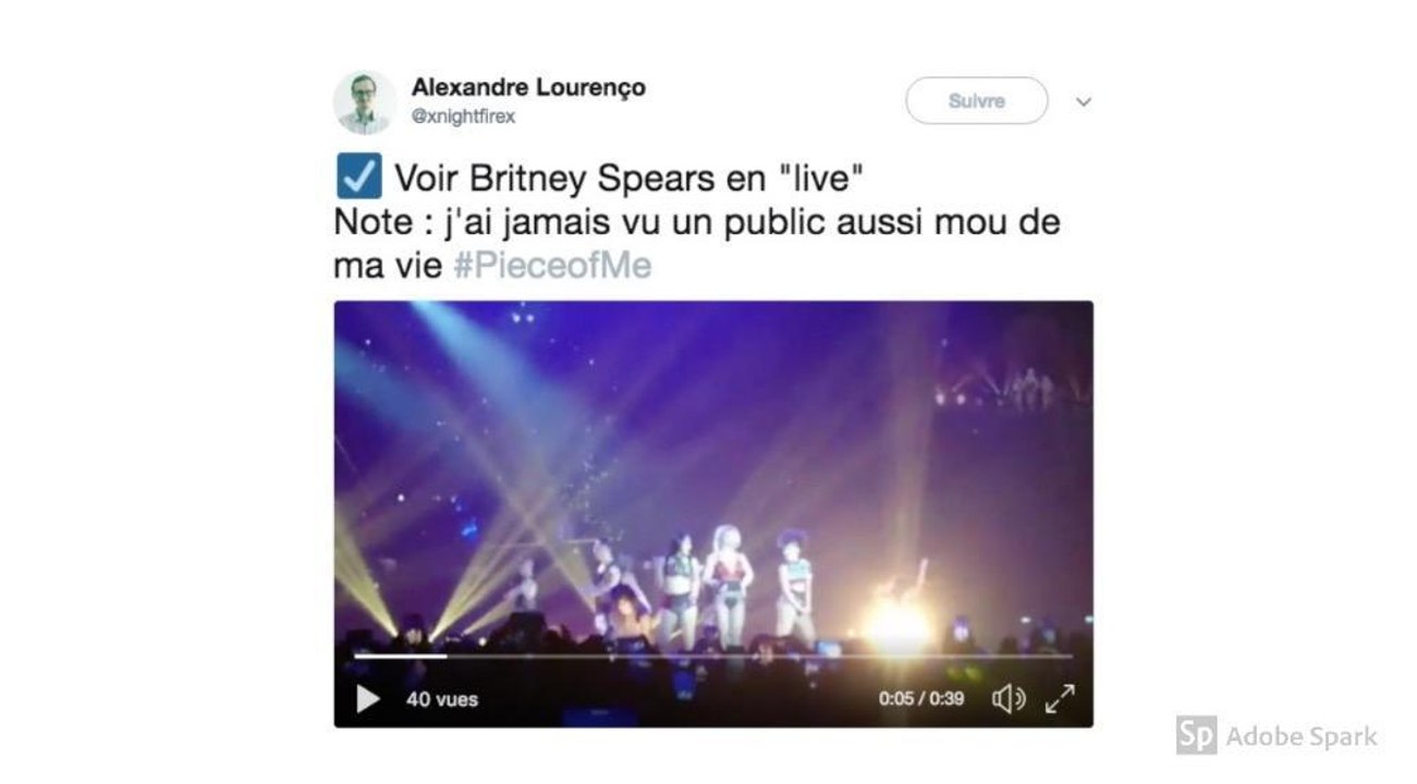 Concert de Britney Spears à Paris : les fans dé...