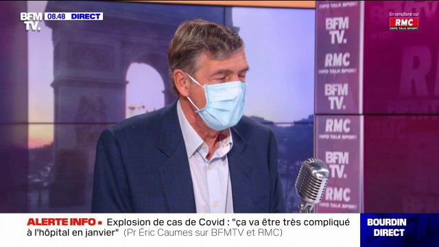 Pour le Pr Éric Caumes, c'est tout à fait possible dans la population générale qu'il s'agisse de la dernière vague de Covid-19