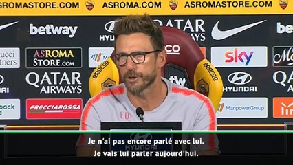 Transferts - Di Francesco : "Strootman ? Il y a des négociations en cours"
