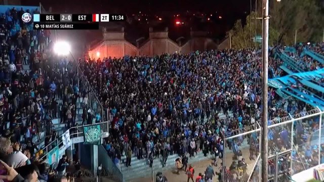 Argentine - Le superbe but de Matias Suarez avec Belgrano