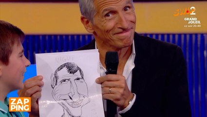 Nagui enrage avec humour dans NOPLP après avoir découvert sa caricature...