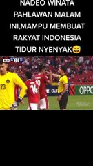 Virall!!momen senam jantung untuk seluruh rakyat indonesia,nadeo penyelamatthanks timnas