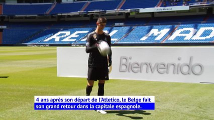 Real Madrid - Thibaut Courtois fait ses premiers pas en tant que Merengue !