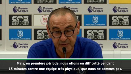 Chelsea - Sarri : "En difficulté contre une équipe très physique"
