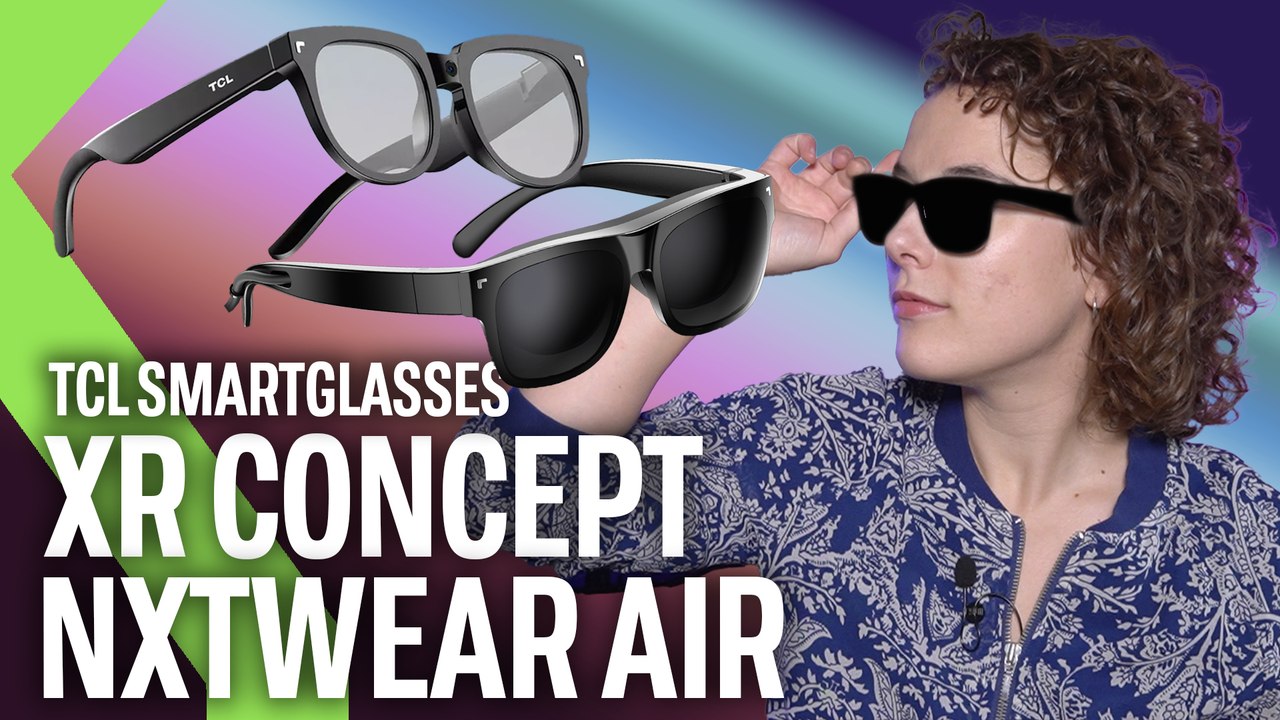 MICRO OLED en gafas inteligentes ️ Así son las smartglasses TCL NXTWear AIR y XR GLASSES CONCEPT